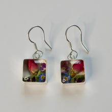Load image into Gallery viewer, Square Forget-Me-Not - Krystyna's Silver