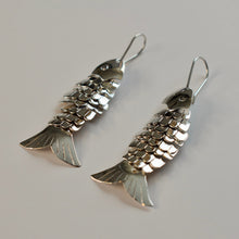 Load image into Gallery viewer, Moving Fish - Krystyna&#39;s Silver
