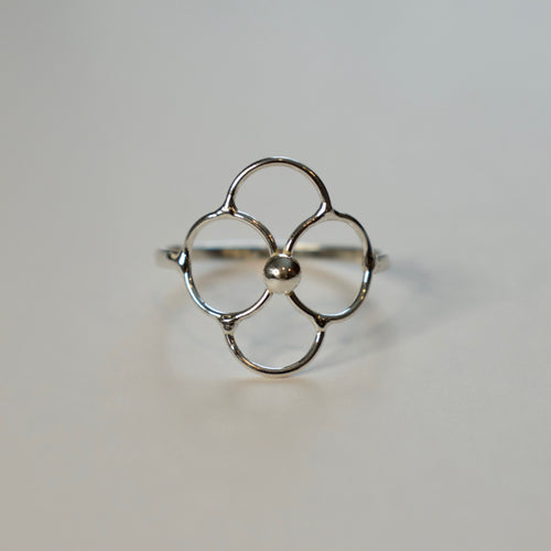 Clover Ring - Krystyna's Silver
