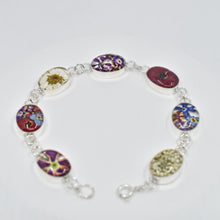 Load image into Gallery viewer, Oval Flower Bracelet - Krystyna's Silver
