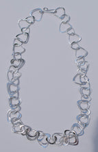 Load image into Gallery viewer, 18in. Sterling Silver Triangle Link Necklace - Krystyna&#39;s Silver
