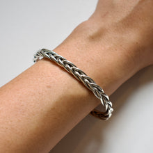 Load image into Gallery viewer, Braid Cuff - Krystyna&#39;s Silver
