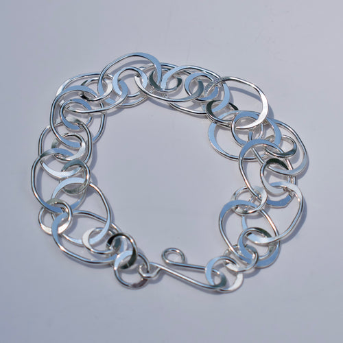 Oval Link Bracelet - Krystyna's Silver