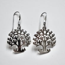 Load image into Gallery viewer, Tree Dangle Earrings - Krystyna&#39;s Silver
