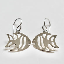 Load image into Gallery viewer, Fish Dangle Earrings - Krystyna&#39;s Silver
