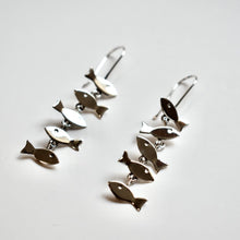 Load image into Gallery viewer, Mino Fish Dangle Earrings - Krystyna&#39;s Silver
