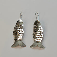 Load image into Gallery viewer, Moving Fish - Krystyna&#39;s Silver
