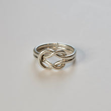 Load image into Gallery viewer, Intertwined Ring - Krystyna&#39;s Silver
