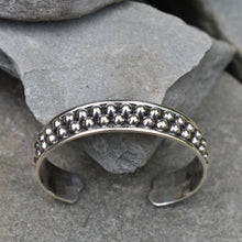 Load image into Gallery viewer, Double Stud Cuff - Krystyna&#39;s Silver
