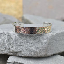 Load image into Gallery viewer, Hammered Cuff - Krystyna&#39;s Silver
