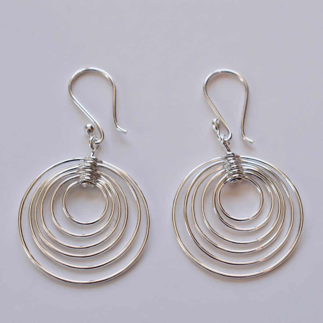 Spinning Hoops - Krystyna's Silver