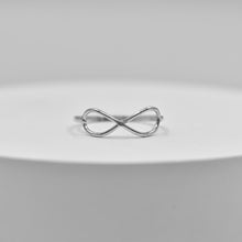Load image into Gallery viewer, Infinity Ring Stackable - Krystyna&#39;s Silver
