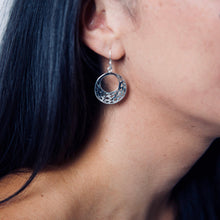 Load image into Gallery viewer, Wave Earrings - Krystyna&#39;s Silver
